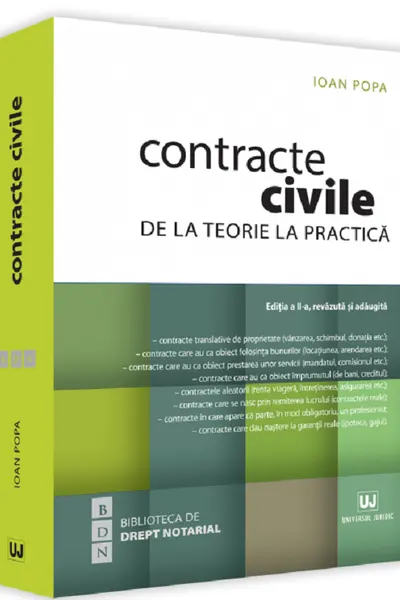 Contracte civile. De la teorie la practică. Ed.2