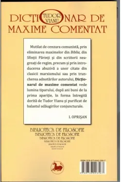 Dictionar de maxime comentate