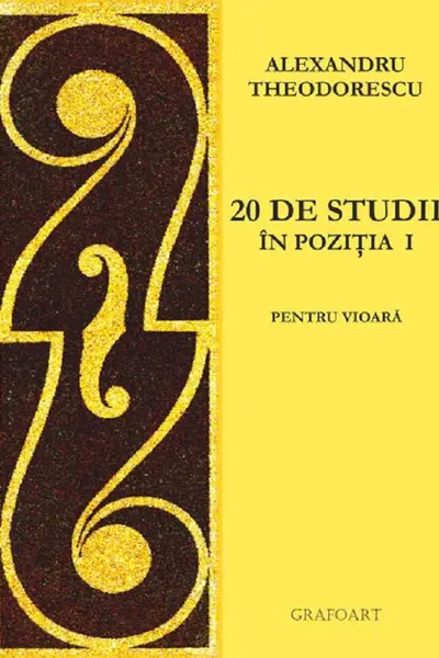 20 de studii în poziția I pentru vioară