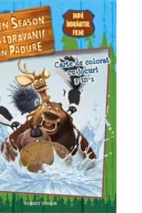 OPEN SEASON - CARTE DE COLORAT CU JOCURI 3 IN 1