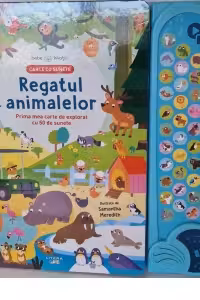 BEBE INVATA. REGATUL ANIMALELOR. Prima mea carte de explorat cu 50 de sunete. Carte cu sunete
