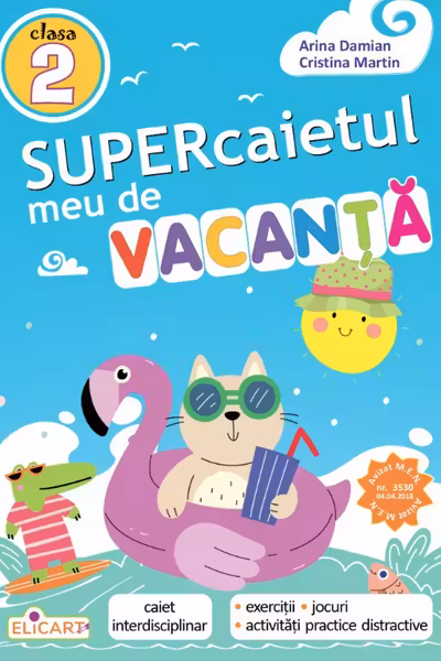 Supercaietul meu de vacanță. Clasa 2