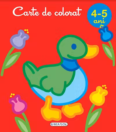 Carte de colorat 4-5 ani