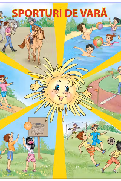 Plansa sporturi de vara +sportul de iarna