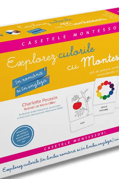 Explorez culorile cu Montessori. 163 de jetoane