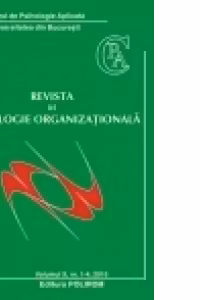 Revista de psihologie organizationala. Volumul X, nr. 1-4, 2010