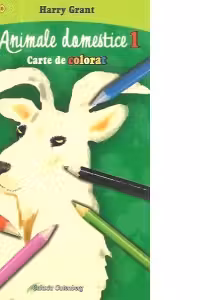 Animale domestice 1- A4 - Carte de colorat