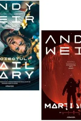Pachet Andy Weir 2 volume