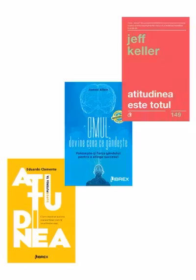 Pachet Atitudinea. Set 3 carti