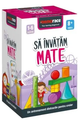 Joc educativ MemoRace. Sa invatam MATE