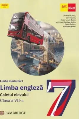Limba engleza: Limba moderna 1 - Clasa 7 - Caietul elevului