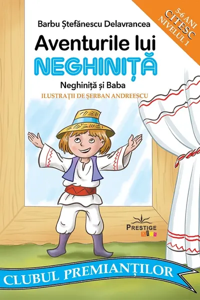 Aventurile lui Neghinita. Neghinita si baba. Citesc. Nivelul 1