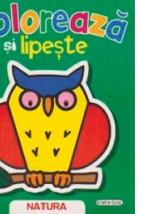 Coloreaza si lipeste - Natura