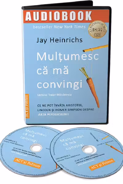 Audiobook. Mulțumesc că mă convingi