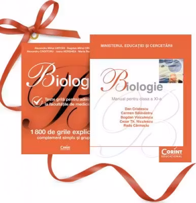 Pachet Biologie. Teste grila admitere medicina si manual clasa a 11-a - Dan Cristescu, Alexandru Mihai Antohi