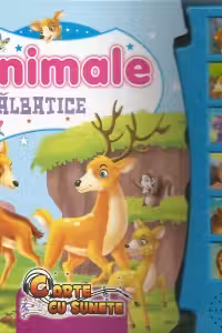 Animale salbatice - carte cu sunete