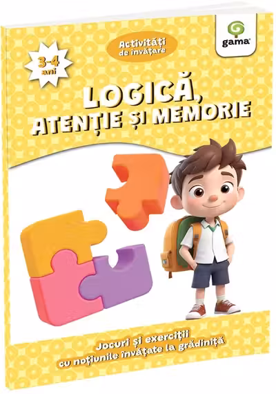 Logica, atentie si memorie 3-4 ani