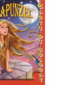 Rapunzel. Carte de colorat A5