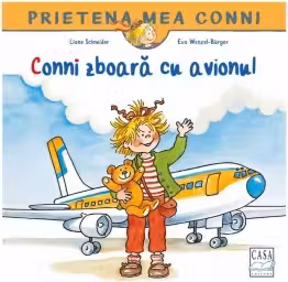 Conni zboara cu avionul