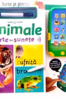 SCRIE SI STERGE. ANIMALE. Carte cu sunete