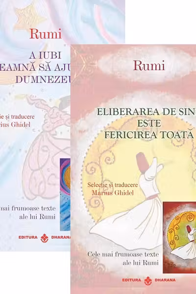 Set 2 cărți: A iubi înseamnă să ajungi la Dumnezeu + Eliberarea de sine este fericirea toată