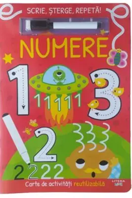 SCRIE, STERGE, REPETA! Numere 1 2 3