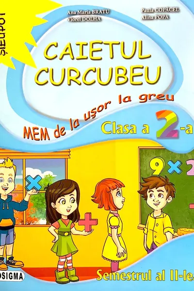 Caietul Curcubeu MEM - Clasa 2 Sem.2