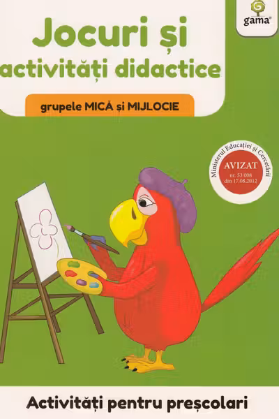 Jocuri si activitati didactice, grupa mica si mijlocie