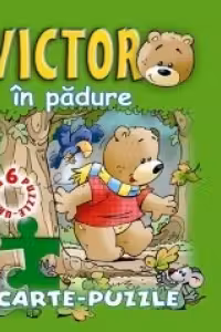 Victor in padure. Carte - puzzle.