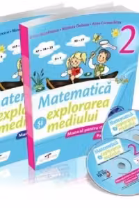 Set Matematica si explorarea mediului, Manual pentru clasa a II-a (Partea I + Partea a II-a, manualele contin CD-uri)