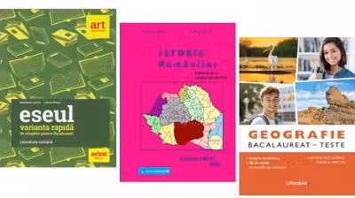 Pachet Bacalaureat Limba romana Eseul, Geografie si Istoria romanilor - Liliana Paicu, Gheorghe Dondorici, Cristina Moldovan