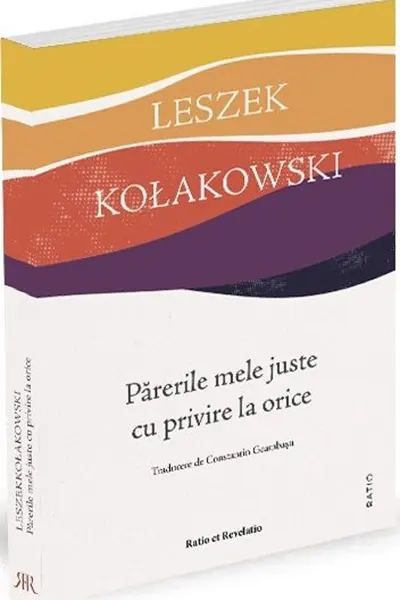 Parerile mele juste cu privire la orice