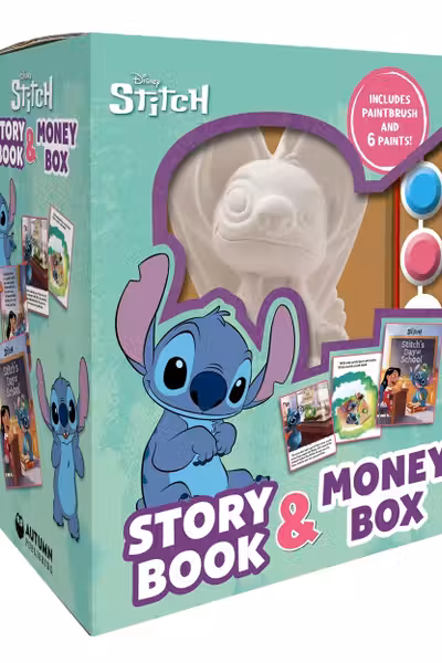 Disney Stitch: Story Book & Money Box
