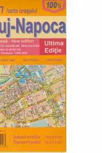 Harta Cluj-Napoca - Planul orasului (indexul strazilor, transport public)