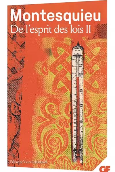 De l'esprit des lois
