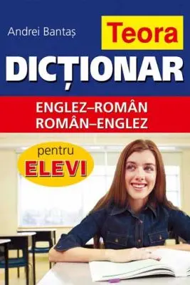 Dictionar englez-roman, roman-englez pentru elevi- coperta cartonata