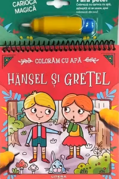 PICTAM CU APA. Hansel si Gretel