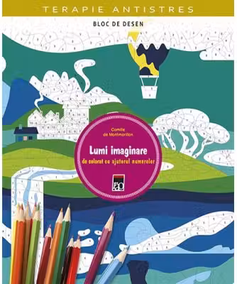 Lumi imaginare. De colorat cu ajutorul numerelor