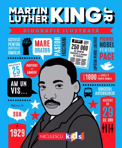 Martin Luther King Jr. Biografie ilustrata