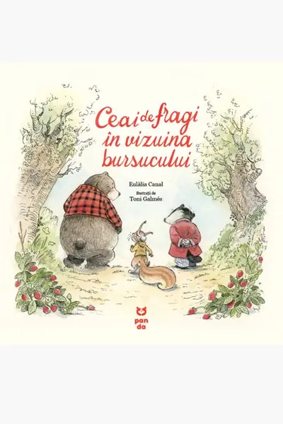 Ceai de fragi in vizuina bursucului