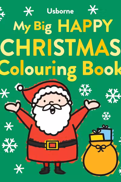 My Big Happy Christmas Colouring Book