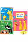 My First Numbers Collection Zoo Babies & Baby Pets Board Book Set
