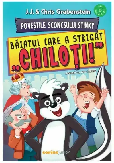 Povestile Sconcsului Stinky. Baiatul care a strigat „chiloti!”