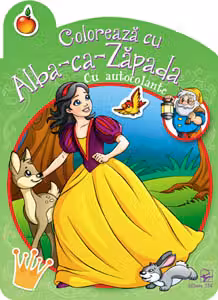 Coloreaza cu Alba ca Zapada.