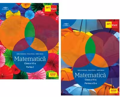 Clubul Matematicienilor. Set Culegere de Matematica pentru clasa a 6-a, partea 1 si 2