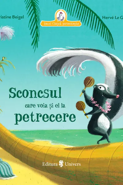 Sconcsul care voia si el la petrecere