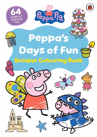 Peppa’s Days of Fun Bumper Colouring Book