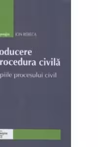 Introducere in procedura civila. Principiile procesului civil