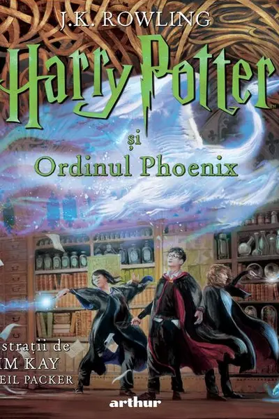 Harry Potter (5) si Ordinul Phoenix EDITIE ILUSTRATA