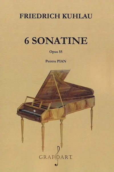 6 sonatine. Opus 55 pentru pian